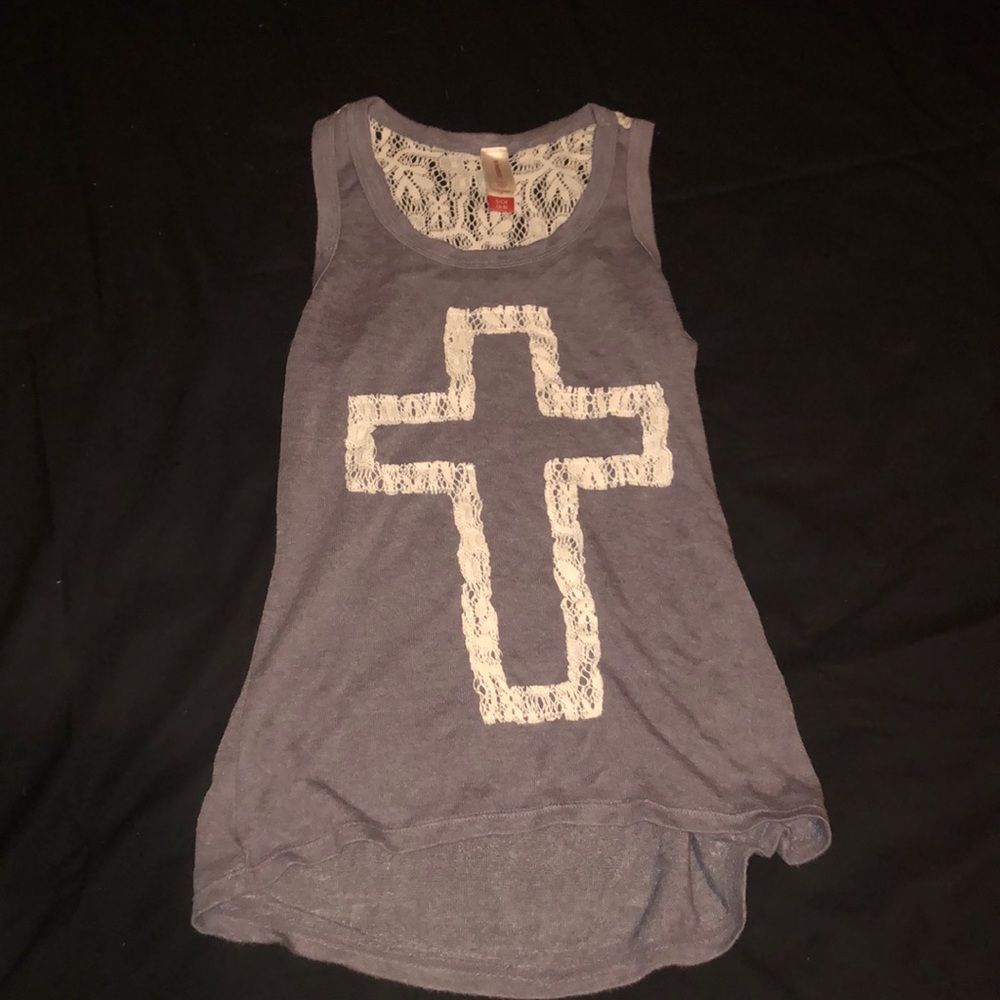 Cross tank top